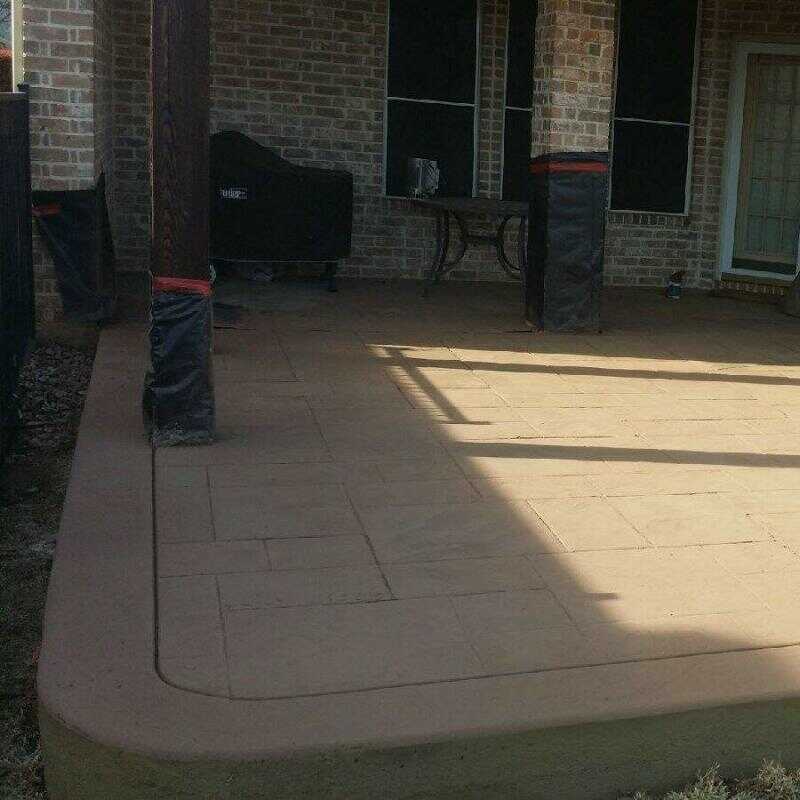 Residential Stamped Concrete Service in Fort Worth, TX - Beltran's Construction (7)