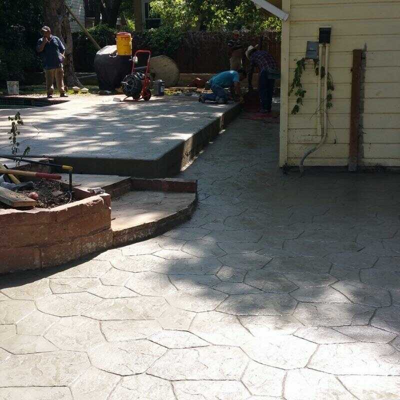 Residential Stamped Concrete Service in Fort Worth, TX - Beltran's Construction (9)
